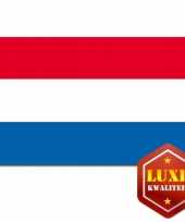Feest grote buiten nederlandse vlag