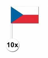 Feest handvlag tsjechie set van 10