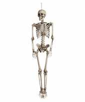 Feest hangdecoratie skelet 160 cm