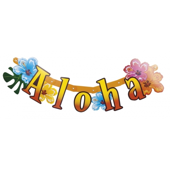 Feest hawaii thema versiering aloha