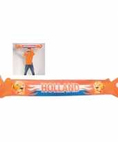 Feest holland juich sjaal met klap effect