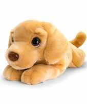 Feest keel toys grote pluche bruine labrador honden knuffel 47 cm