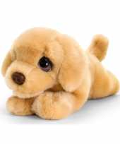 Feest keel toys pluche bruine labrador honden knuffel 25 cm