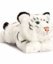 Feest keel toys pluche witte tijger knuffel 33 cm speelgoed