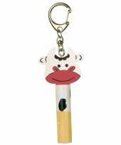 Feest kinder waarschuwingsfluitje koe kalf 7 cm