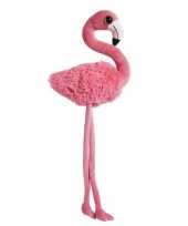 Feest knuffelvogel flamingo 65 cm