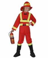 Feest kostuum brandweer kinderen