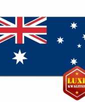 Feest landen vlaggen australie