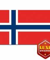 Feest landen vlaggen noorwegen