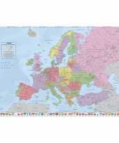 Feest landkaart poster europa