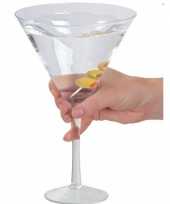 Feest martini glas extra groot