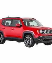 Feest modelauto jeep renegade 1 24
