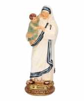 Feest moeder theresa decoratie beeldje 14 cm
