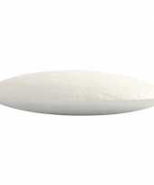 Feest ovale ufo piepschuim 10 stuks 12 cm
