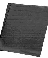 Feest papier pakket zwart a4 100 stuks