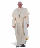 Feest paus franciscus versiering bord