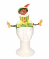 Feest pieten hoofdband groen voor kinderen