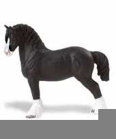 Feest plastic shire paard hengst 12 cm