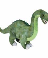 Feest pluche dinosaurus diplodocus knuffel mega 63 cm