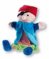 Feest pluche handpop piraat 30 cm