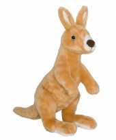 Feest pluche kangoeroe knuffel 34 cm
