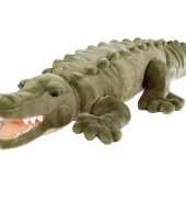Feest pluche knuffeldier krokodil 76 cm