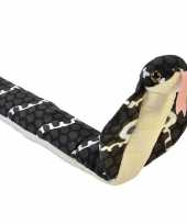 Feest pluche koningscobra slang knuffel 137 cm