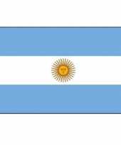 Feest polyester mega vlag argentinie 150 x 240 cm