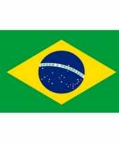 Feest polyester mega vlag brazilie 150 x 240 cm