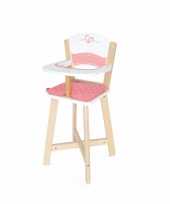 Feest poppen kinderstoel van hout 57 cm