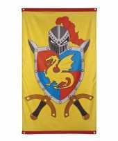 Feest ridder vlag 150 x 90 cm
