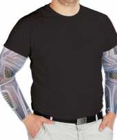 Feest robot verkleedaccessoire mouwen voor volwassenen