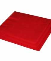 Feest rode thema servetten 60x