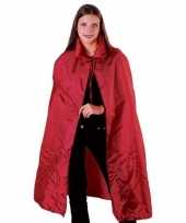 Feest rode venetiaanse cape voor volwassenen 10146703