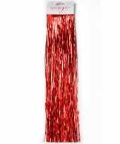 Feest rood lametta engelenhaar 50 cm kerstboomversiering