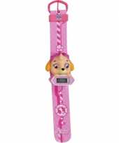 Feest roze paw patrol digitaal horloge skye voor jongens meisjes