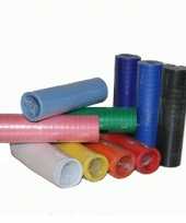 Feest serpentine versiering rollen lime 5 stuks