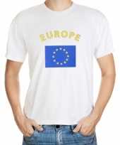 Feest-shirts met vlag van europa
