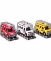 Feest speelgoed ambulance wagen 26 cm