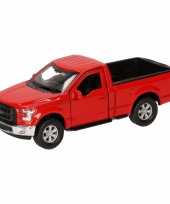 Feest speelgoed rode ford f 150 auto 12 cm