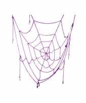 Feest spinnenweb paars 160 cm