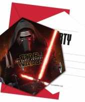 Feest star wars partijtje uitnodigingen 10145183