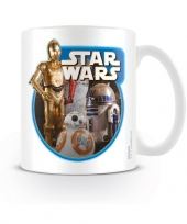Feest star wars robots koffiemok porselein