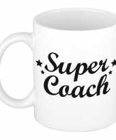 Feest super coach mok beker 300 ml