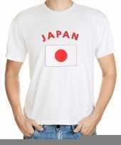 Feest t-shirts met vlag japan