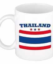 Feest thaise vlag theebeker 300 ml