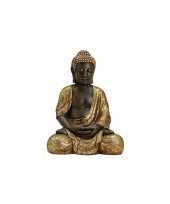 Feest tuin beeld boeddha 42 cm