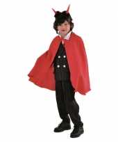 Feest vampier kostuums cape rood