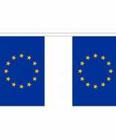 Feest vlaggenlijn europese uni