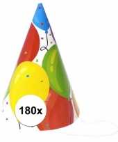 Feest voordelige hoedjes ballon 180 stuks